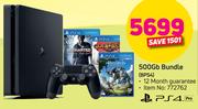 PS4 500GB Bundle BPS4
