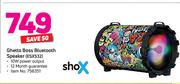 Shox Ghetto Boss Bluetooth Speaker ESX532