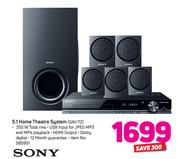 Sony 5.1 Home Theatre System DAV-TZ