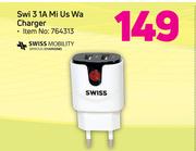 Swi 3.1A Mi Us Wa Charger