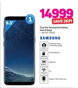 Samsung Dual Sim Smartphone Galaxy Note 8 Black