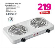 Logik Double Spiral Hotplate RSH-24083-01