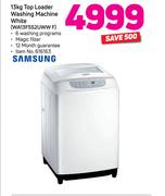 Samsung 13Kg Top Loader Washing Machine White WA13F5S2UWWF