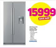 Samsung 660Ltr Side By Side Freezer Fridge With Water&Ice Dispenser (Metallic) RSA1DHMG1XFA