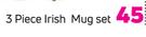 Always Home 3 Piece Irish Mug Set-Per Set