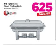Tissolli 9.5Ltr Stainless Steel Chafing Dish
