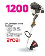Ryobi 33cc Petrol Garden Trimmer