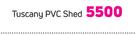 Garofalo Tuscany PVC Shed
