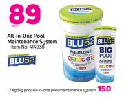 Blu52 All In One Pool Maintenance System-Each