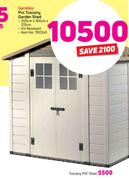 Garofalo PVC Tuscany Garden Shed