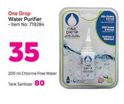 One Drop Water Purifier