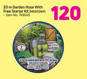 20m Garden Hose With Free Starter Kit MD2012WF
