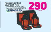 Stingray Rallysport Car Seat Cover Set 6 Piece-Per Set