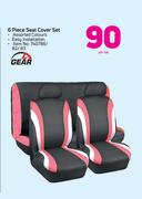 1st Gear 6 Piece Seat Cover Set-Per Set