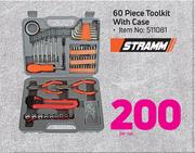 Stramm 60 Piece Toolkit With Case -Per Set