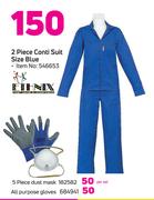 5 Piece Dust Mask 182582-Per Set