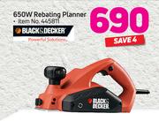 Black&Decker 650W Rebating Planner