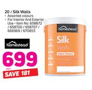 Homestead 20Ltr Silk Walls-Each