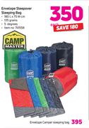 Campmaster Envelope Sleepover Sleeping Bag-Each