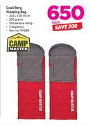 Campmaster Cowl Berg Sleeping Bag-Each