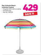 Rep Umbrella Beach Umbrella Tropical