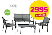Karoo 4 Piece Sling Steel Set