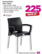 Contour Tuscany Alexis Chair-Black