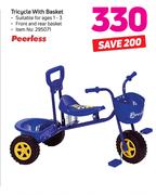 Peerless Tricycle With Basket