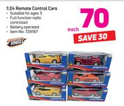 Adventure Wheels 1:24 Remote Control Cars-Each