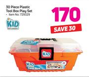 Kid Connection 30 Piece Plastic Tool Box Play Set