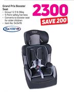 Bambino Grand Prix Booster Seat