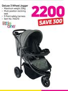 Little One Deluxe 3 Wheel Jogger