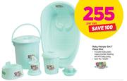 Baby One Baby Hamper Set 7 Piece Mint-Per Set