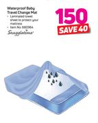 Snuggletime Waterproof Baby Travel Change Mat