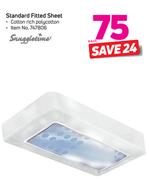 Snuggletime Standard Fitted Sheet-Each