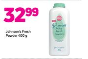 Johnson's Fresh Powder-400g