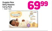 Huggies New Baby Nappies Carry Pack