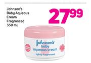 Johnson's Baby Aqenous Cream Fragranced-350ml