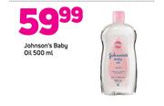 Johnson's Baby Oil-500ml