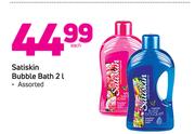 Satiskin Bubble Bath 2Ltr-Each