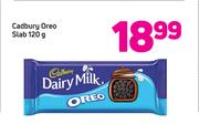 Cadbury Oreo Slab-120g