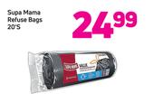 Supa Mama Refuse Bag-20's Pack