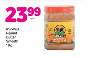 It's Wild Peanut Butter Smooth 1kg-Each