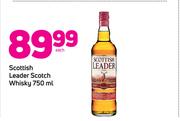 Scottish Leader Scotch Whisky 750ml-Each