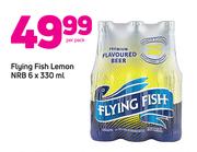 Flying Fish Lemon NRB 6 x 330ml-Per Pack