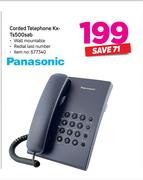 Panasonic Corded Telephone KX-TS500SAB