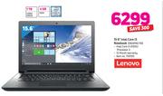 Lenovo 15.6" Intel Core I3 Notebook Ideapad110
