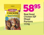 Real Good Chicken IQF Mixed Portions-1.5kg