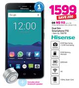 Hisense Dual Sim Smartphone T5 With Free Silver Bluetooth Speaker