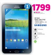 Samsung 3G Tab 3 Tablet SM-T116